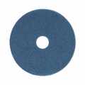 Boardwalk Scrubbing Floor Pads, 17" Diameter, Blue, PK5 BWK4017BLU